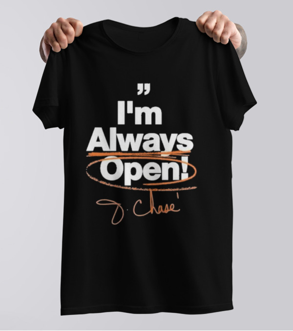 7collection I'm Always Open J. Chase T-Shirt