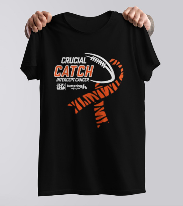 Bengals 2024 Crucial Catch Intercept Cancer Kettering Health T-Shirt