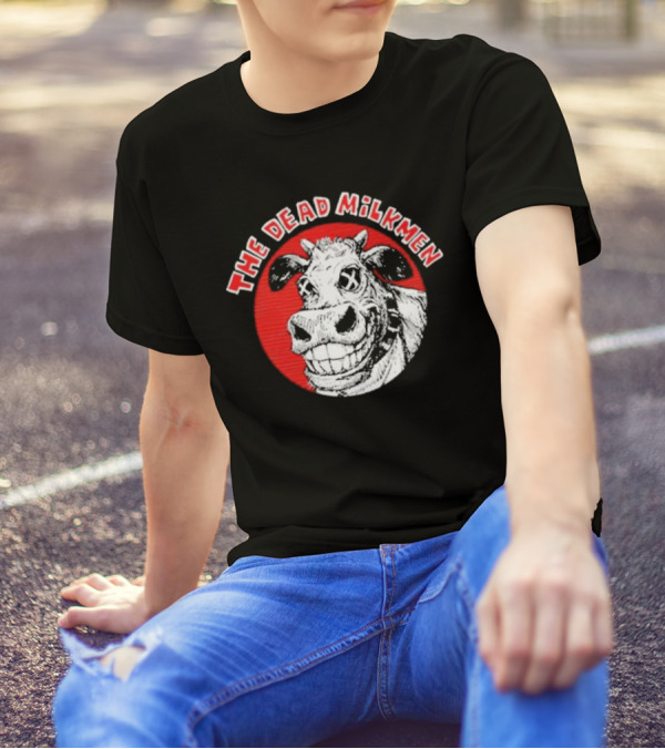 The Dead Milkmen Grinning Cow T-Shirt