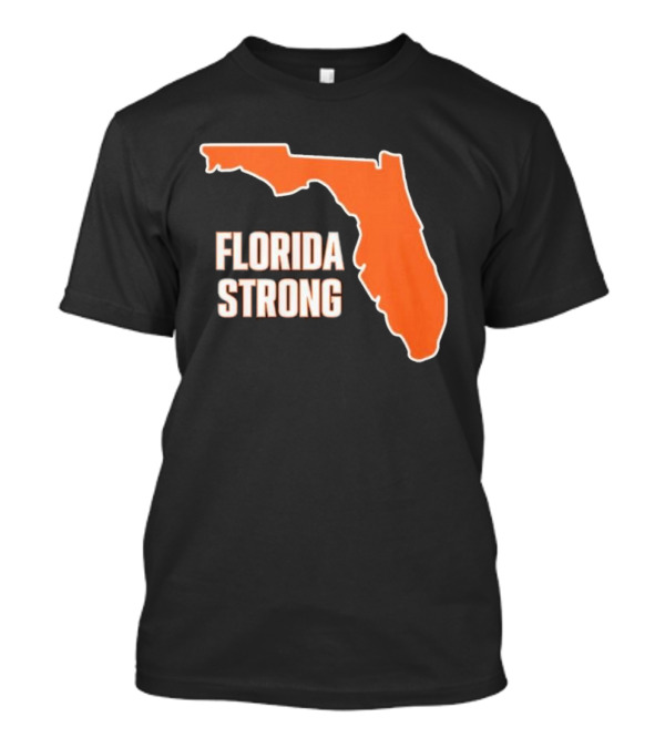 Florida Strong 2024 Orange State Map T-Shirt