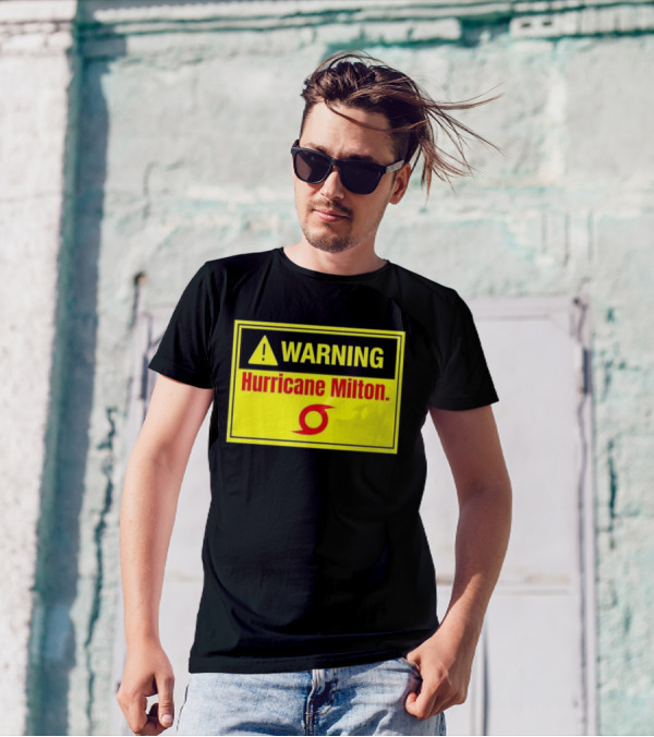 WARNING Hurricane Milton T-Shirt