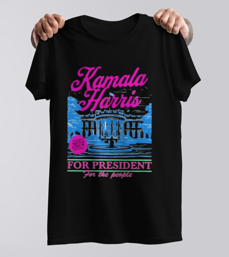 Kamala Harris 2024 For President For The People T-Shirt