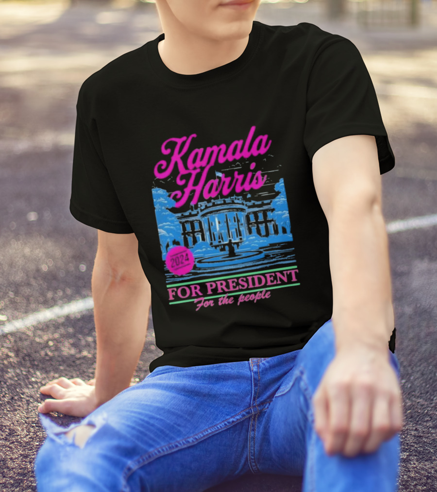 Kamala Harris 2024 For President For The People T-Shirt