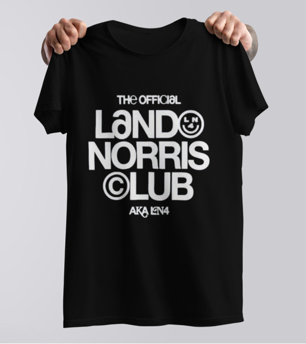 The Official Lando Norris Club AKA LN4 T-Shirt