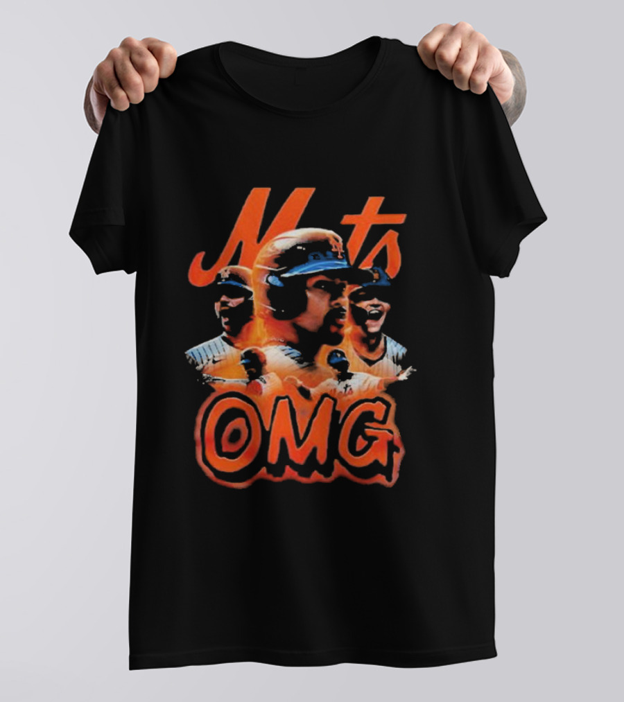 Mets NLCS 2024 OMG Baseball Excitement T-Shirt