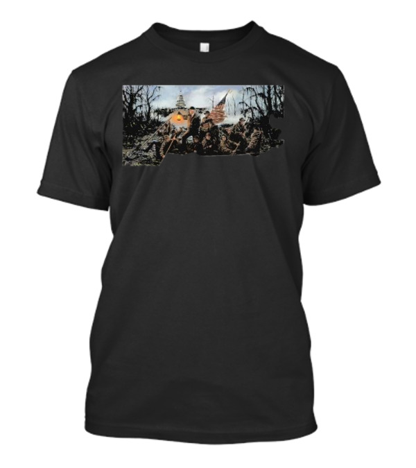 Vote Donald Trump 2024 Drain The Swamp Washington DC Capitol Iconic T-Shirt