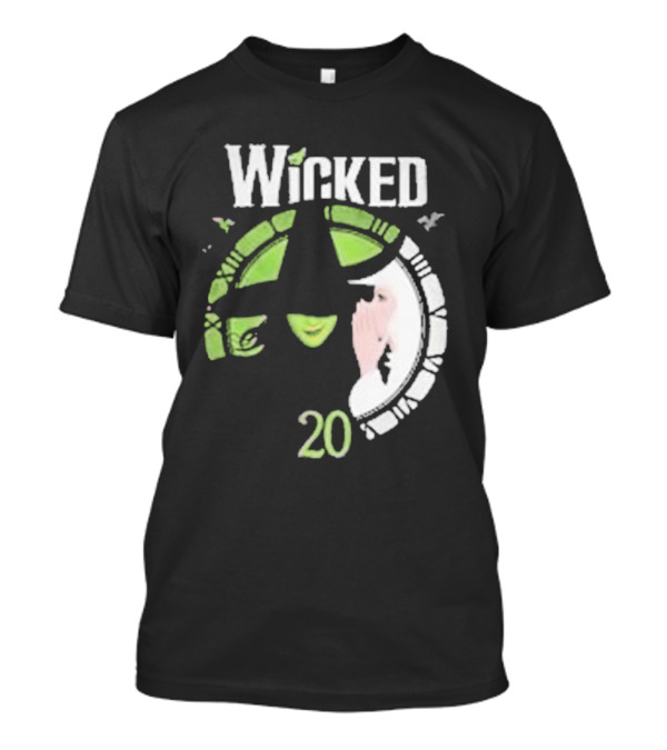 Wicked 20th Anniversary Witch And Whispering T-Shirt