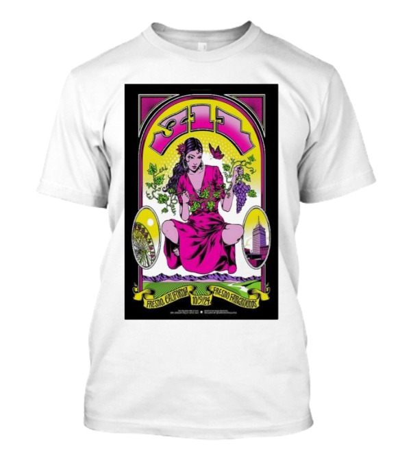 311 Big Fresno Fairgrounds October 9 2024 Fresno California Vibrant T-Shirt