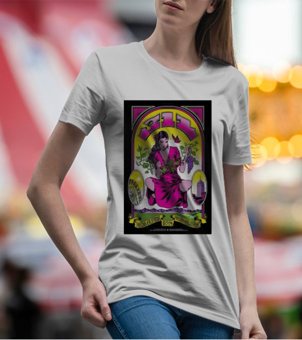 311 Big Fresno Fairgrounds October 9 2024 Fresno California Vibrant T-Shirt