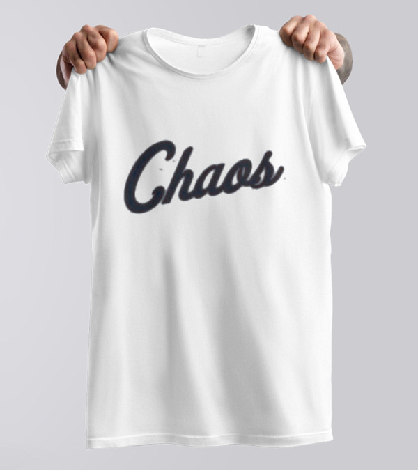 Detroit Pitching Chaos Baseball Action T-Shirt