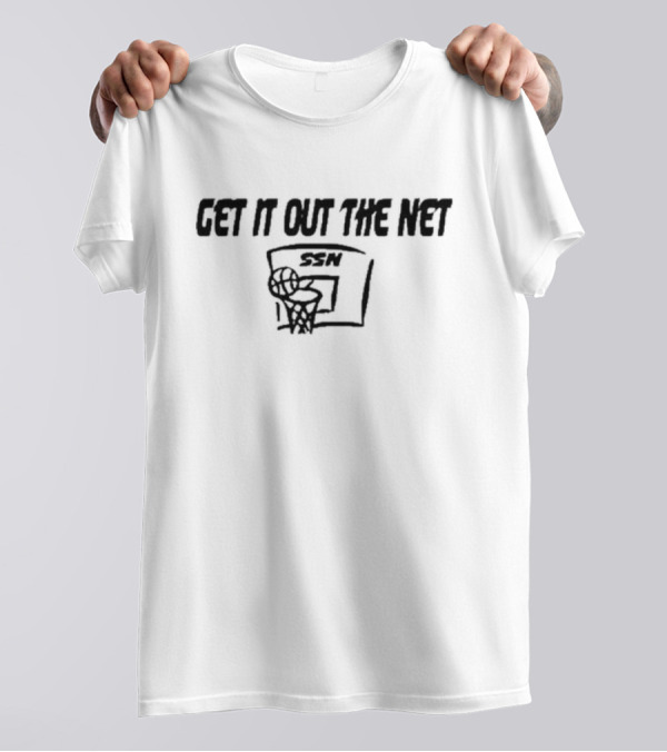 Kate Martin Get It Out The Net Basketball Illustration SSN T-Shirt