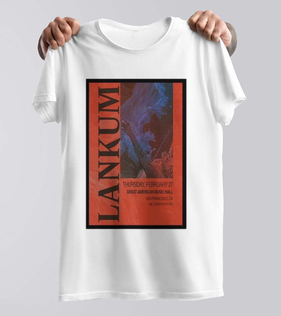 Lankum February 27 Great American Music Hall San Francisco CA Event Concert T-Shirt