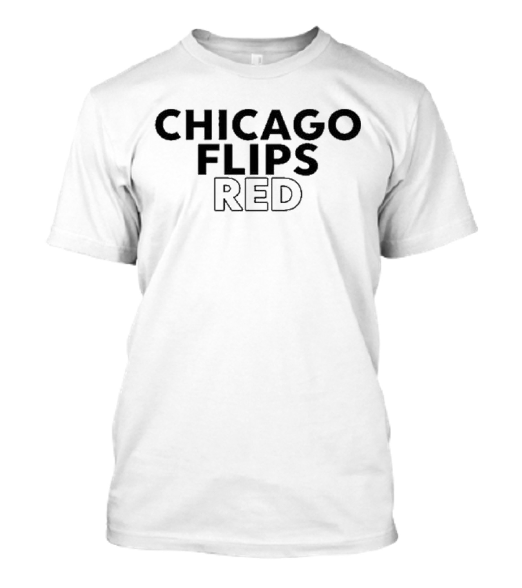 Chicago Flips Red Zoe Leigh T-Shirt