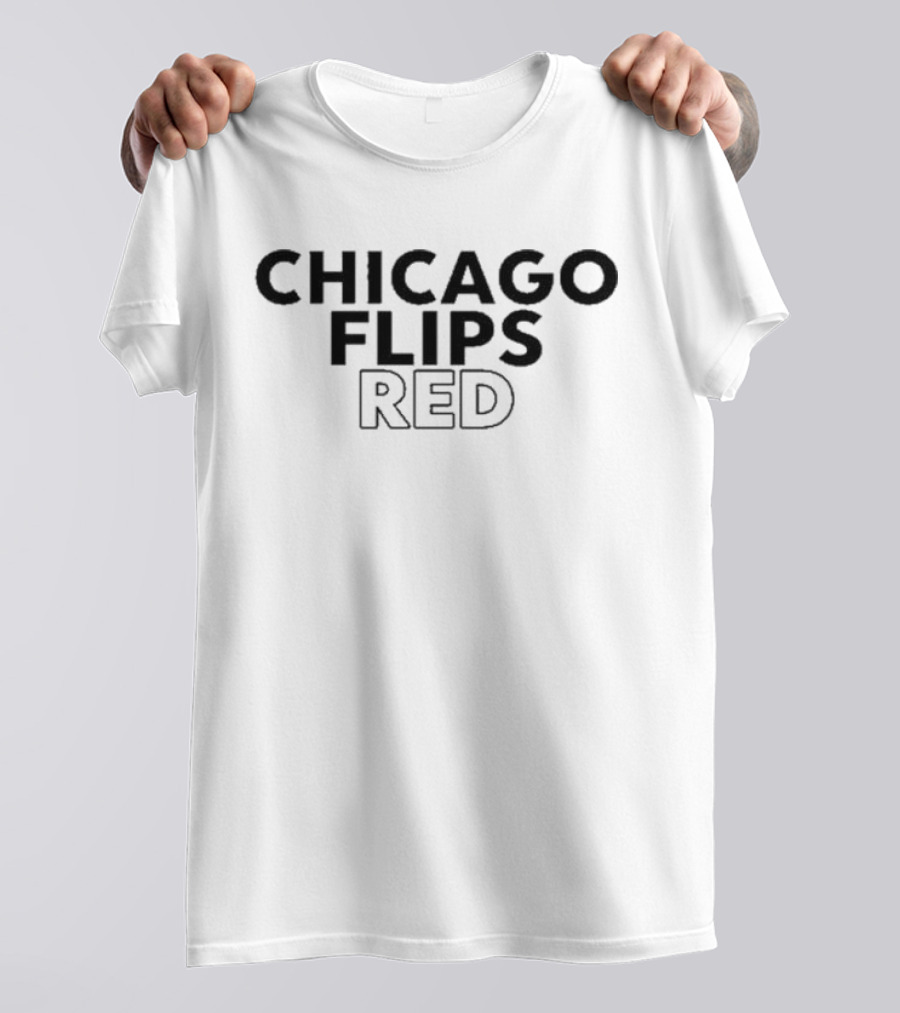 Chicago Flips Red Zoe Leigh T-Shirt