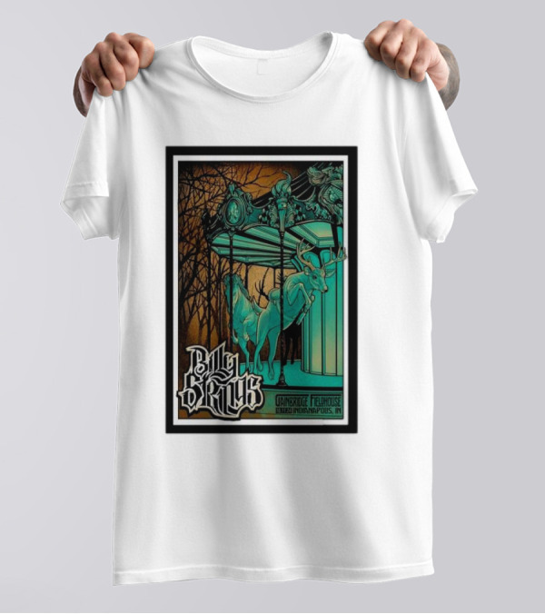 Billy Strings Gainbridge Fieldhouse October 11 2024 Indianapolis IN Carousel T-Shirt