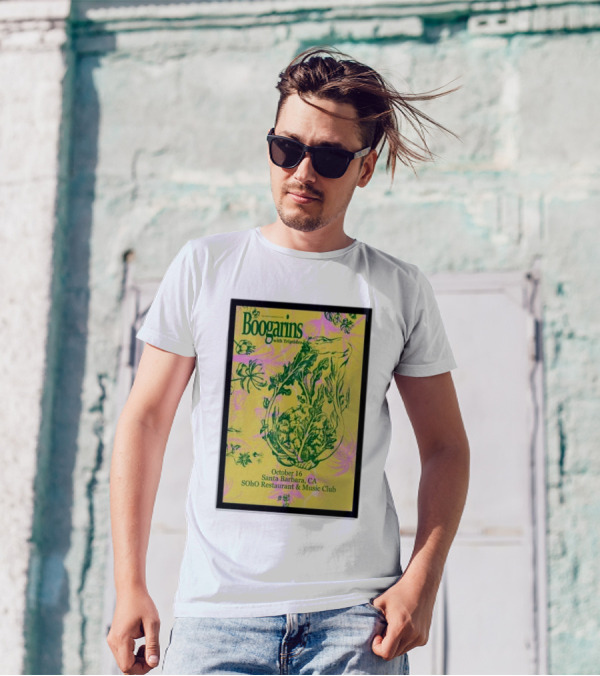Boogarins With Triptides October 16 Santa Barbara CA SOhO Restaurant And Music Club T-Shirt