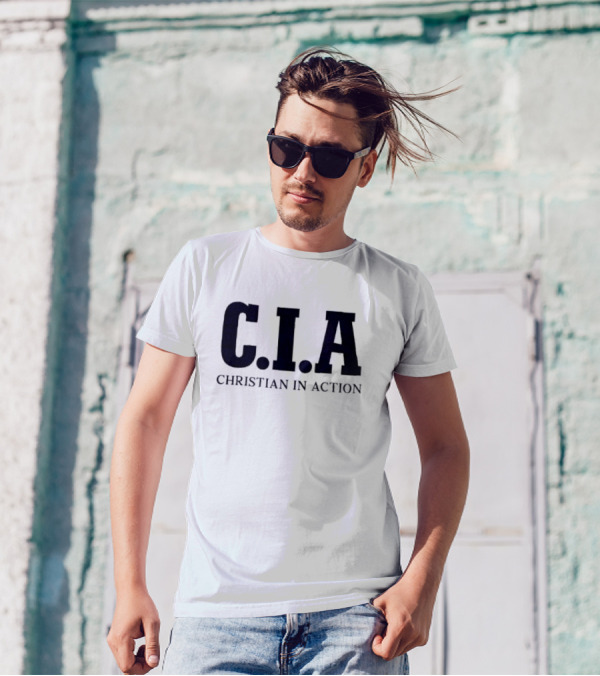 C I A Christian In Action T-Shirt
