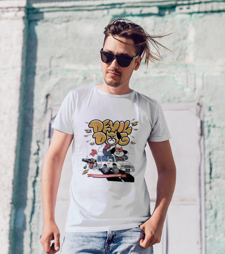 Devil Dog Www.devildogdistro.com T-Shirt