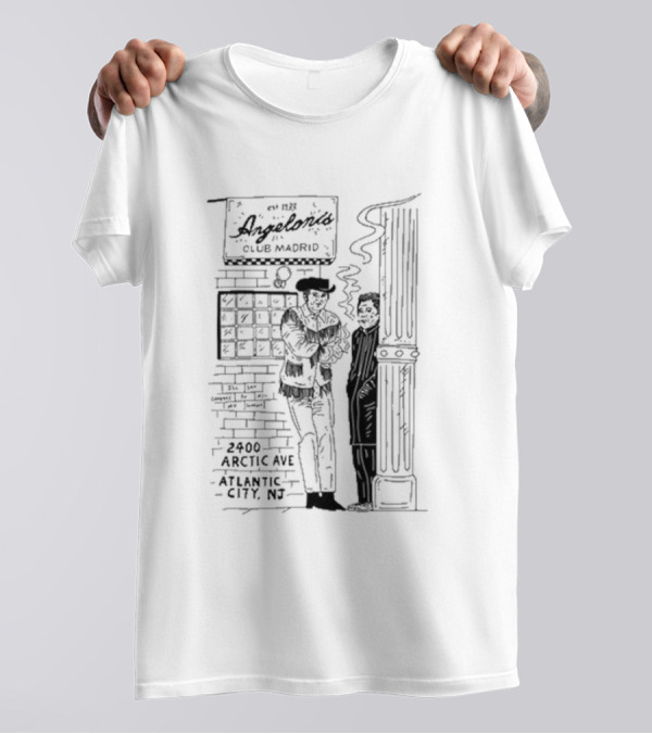 Heavyslime Angelonis Club Madrid Atlantic City 2400 Arctic Ave T-Shirt