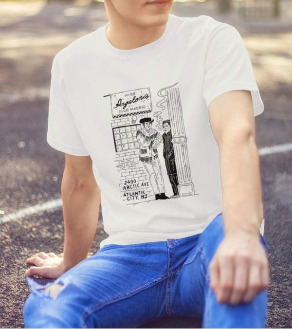 Heavyslime Angelonis Club Madrid Atlantic City 2400 Arctic Ave T-Shirt