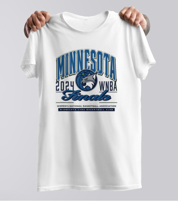 WNBA Minnesota Lynx 2024 Finals Women's National Basketball Association Basketball Club T-Shirt