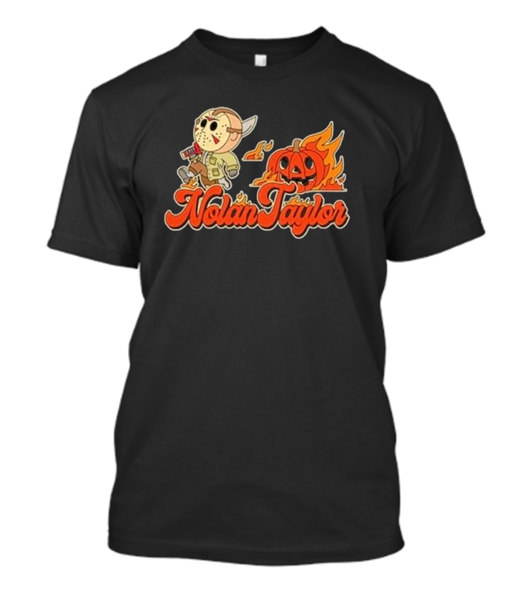 Nolan Taylor Jason Myers Pumpkin Halloween T-Shirt