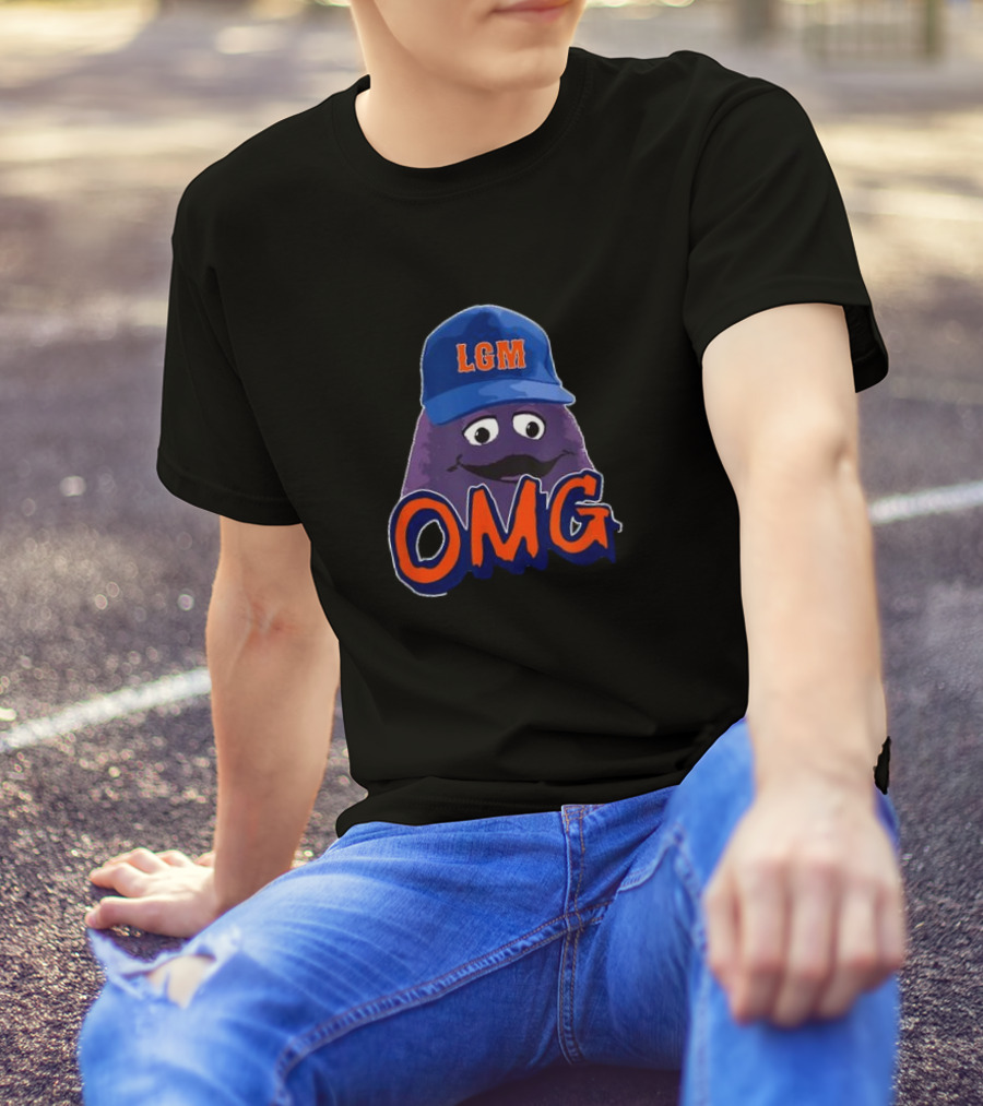 OMG New York LGM Character Hat T-Shirt