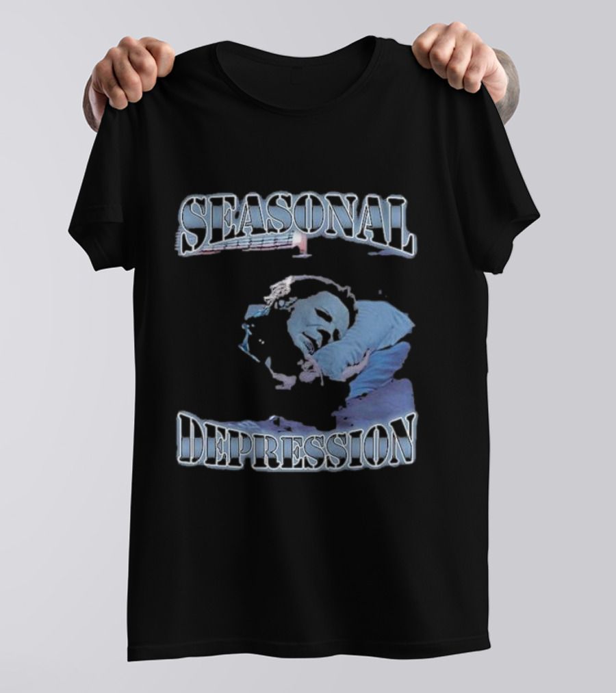 Seasonal Depression Halloween 2024 Michael Myers T-Shirt