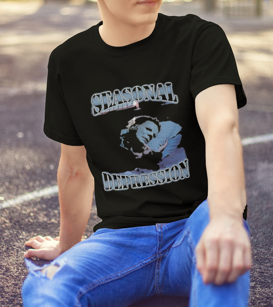 Seasonal Depression Halloween 2024 Michael Myers T-Shirt