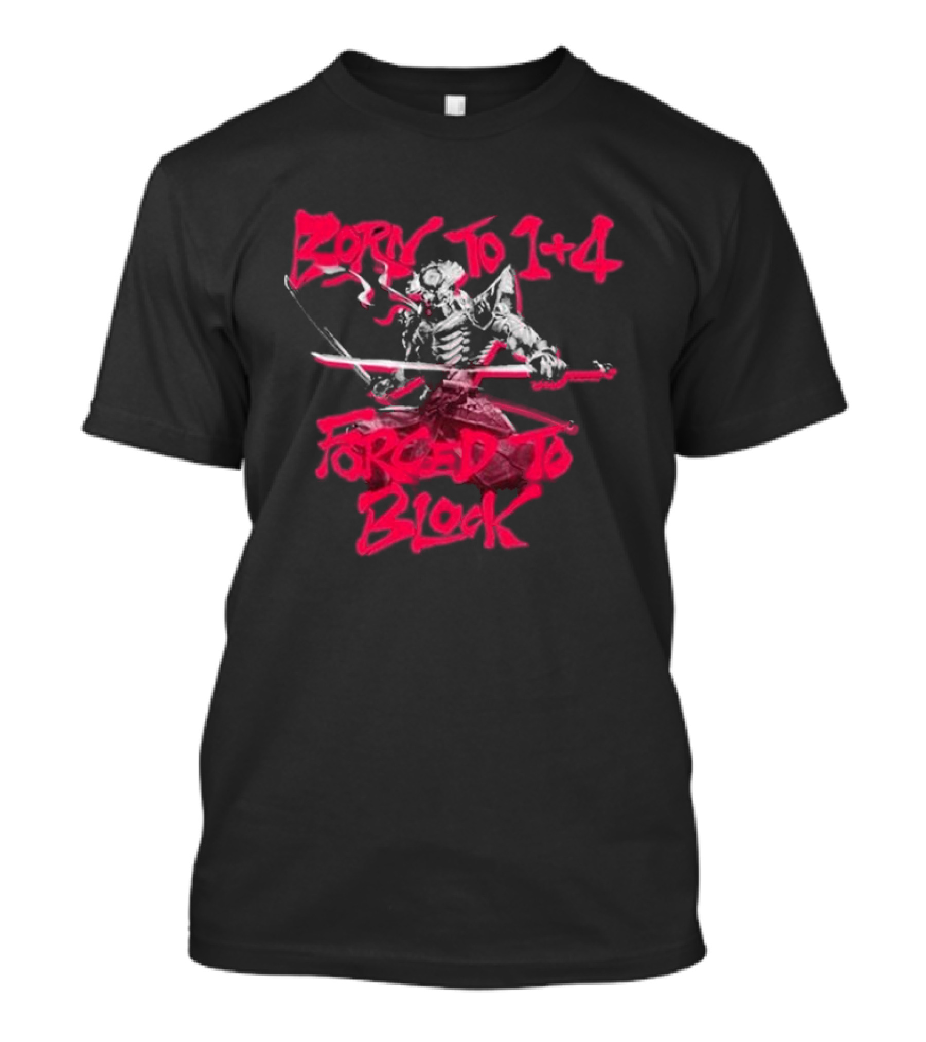 Yoshimitsu Born To 1+4 Forced To Block T-Shirt