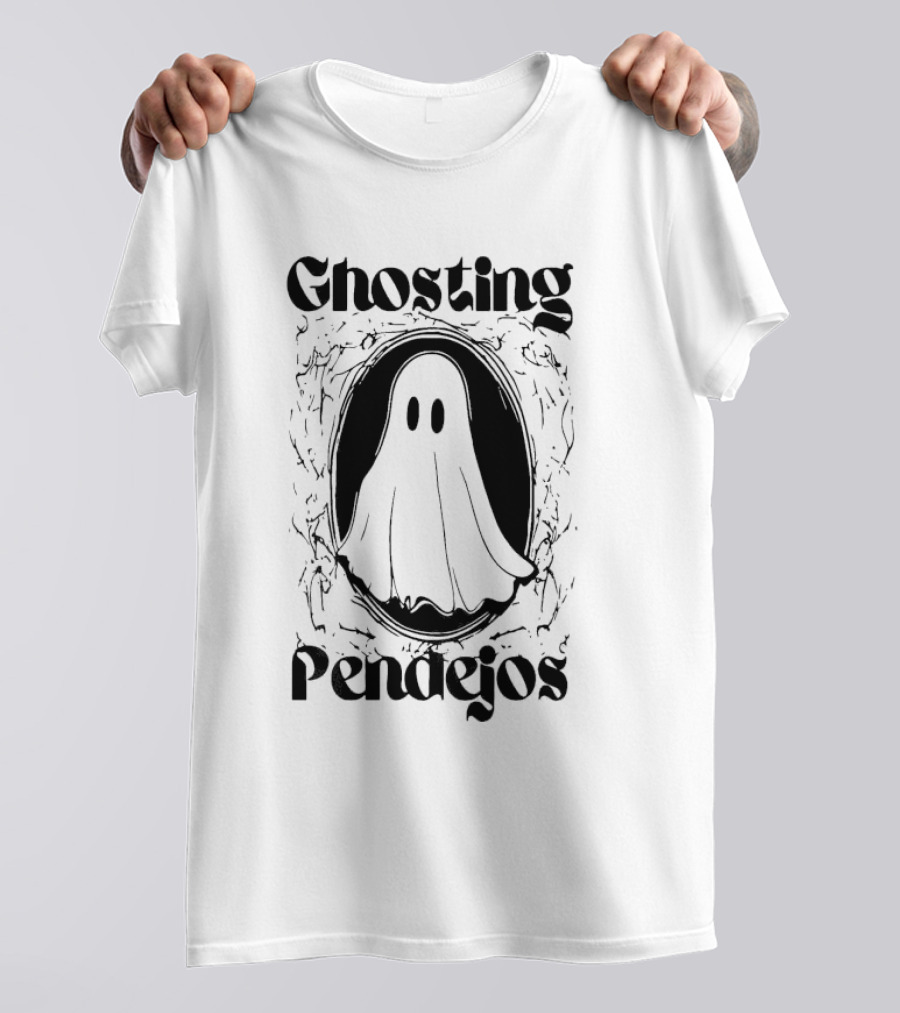 Ghosting Pendejos Funny Mexican Ghost Halloween T-Shirt