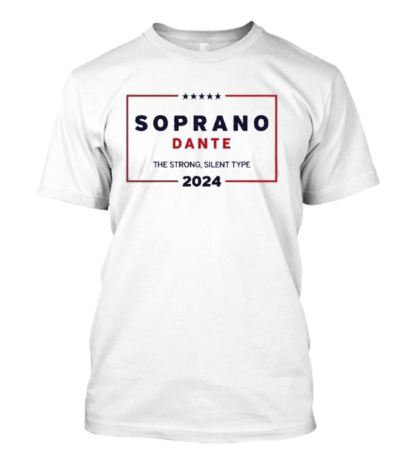 Kevin Finnerty Soprano Dante The Strong Silent Type T-Shirt