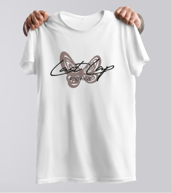 Last Lap Rod Wave Butterfly T-Shirt