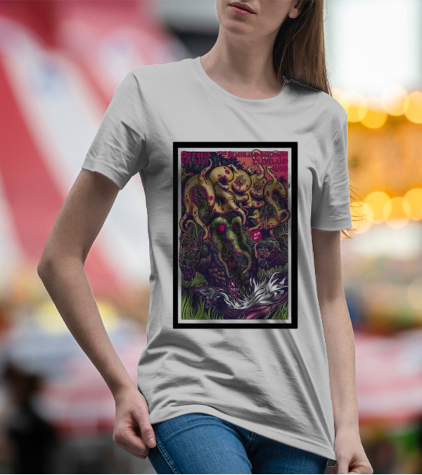 Osees Cleveland Beachland Ballroom 20 October 2024 Psychedelic Monster T-Shirt