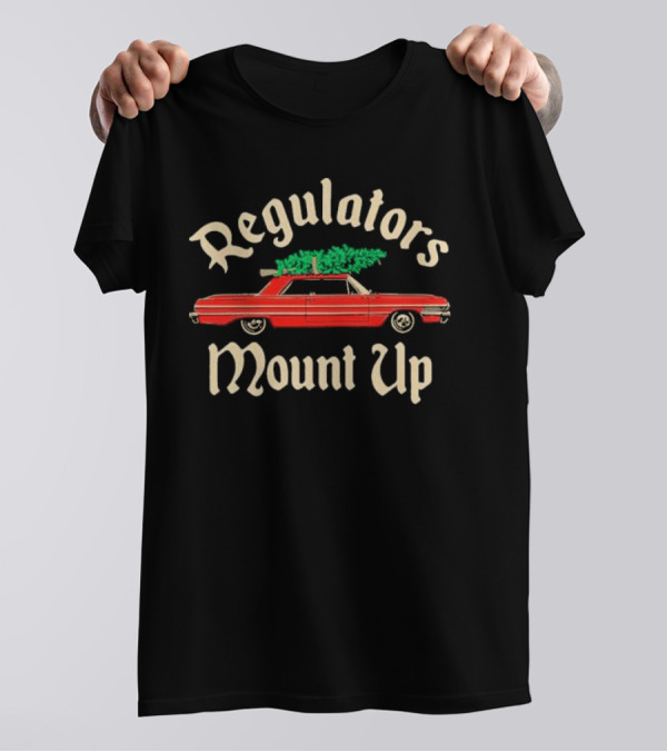 Regulators Mount Up Christmas Car Tree T-Shirt