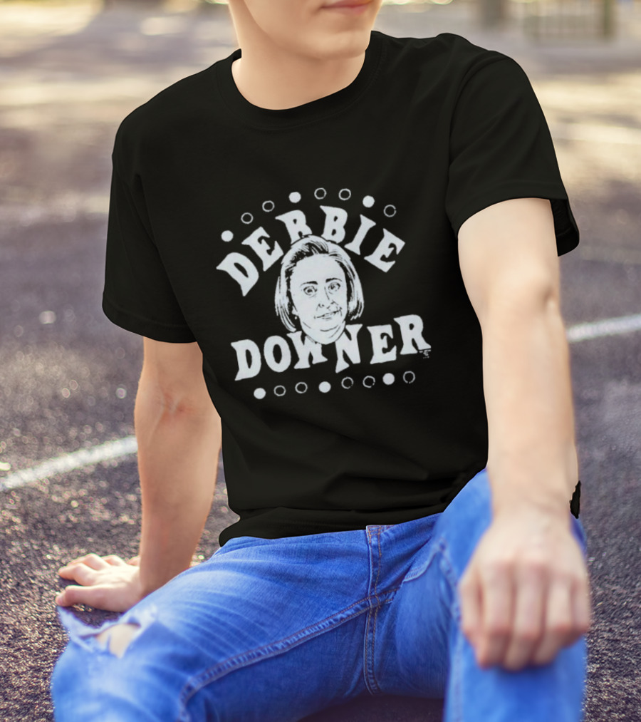 Debbie Downer Face Iconic Expression T-Shirt