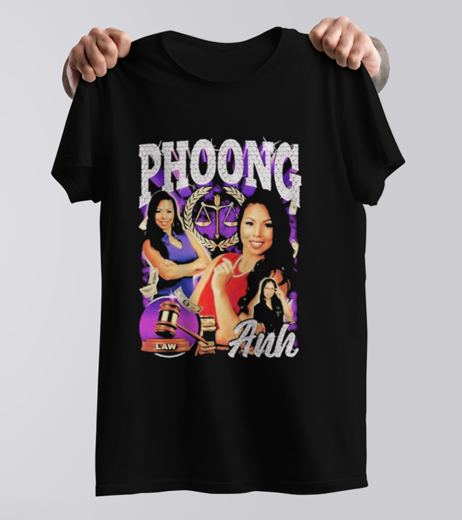 Phoong Anh Law Scales Judge Money T-Shirt