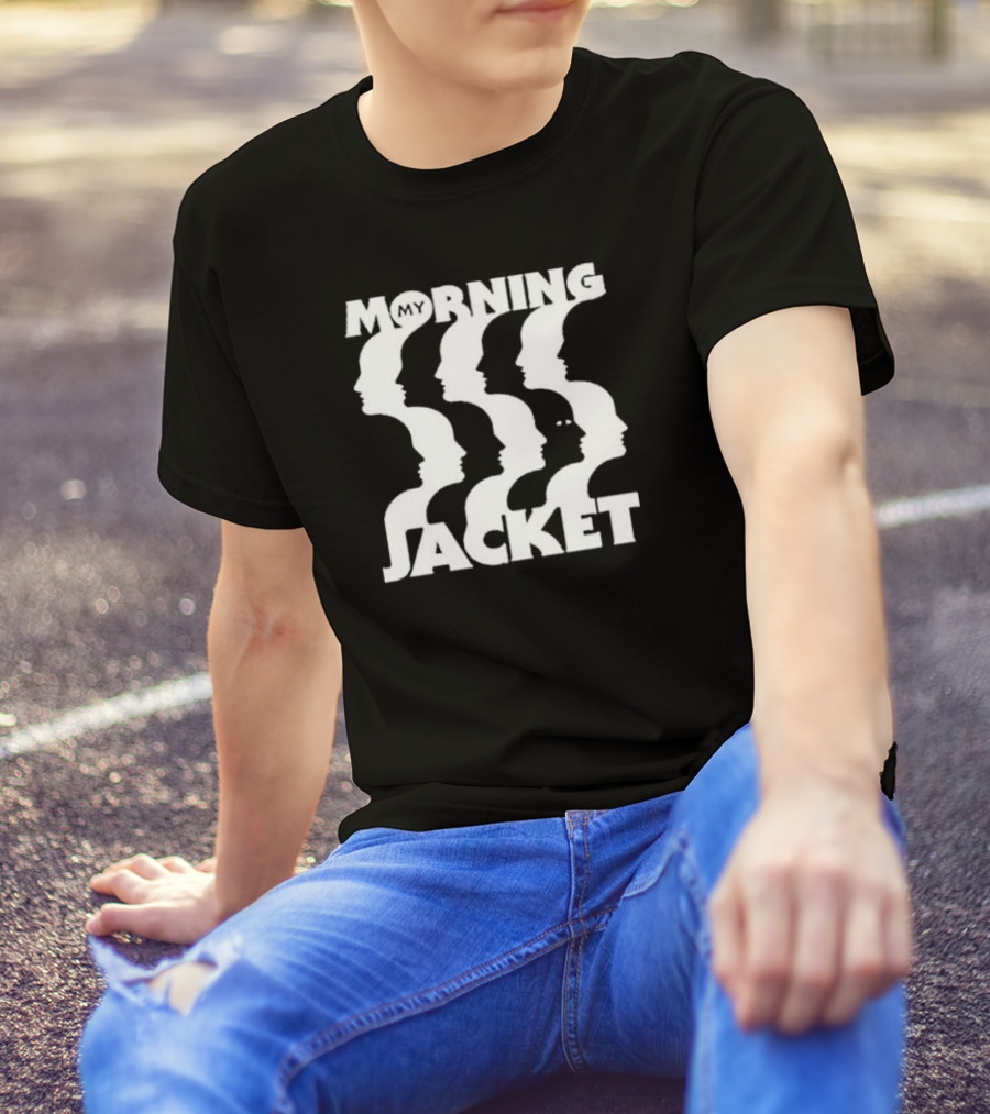 My Morning Jacket Band Faces Album T-Shirt