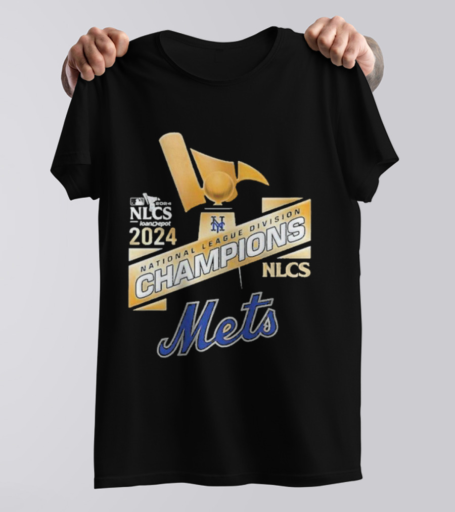 New York Mets 2024 NLCS National League Division Champions T-Shirt