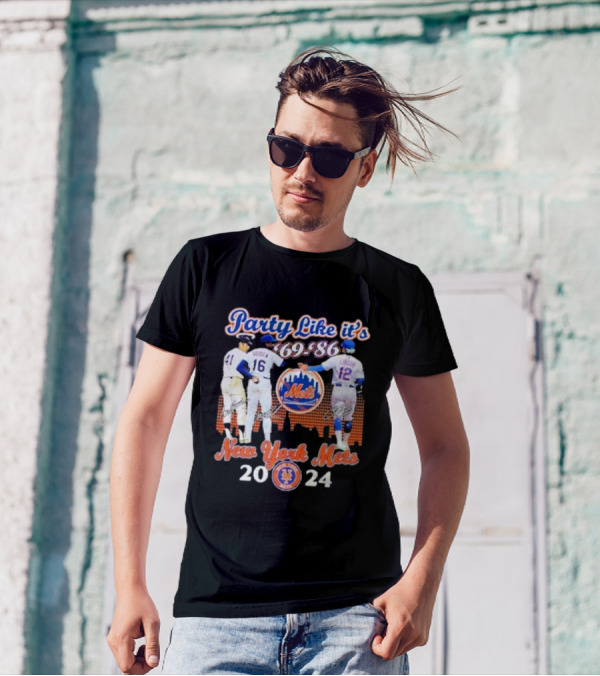 Party Like It’s ’69-’86 New York Mets T-Shirt