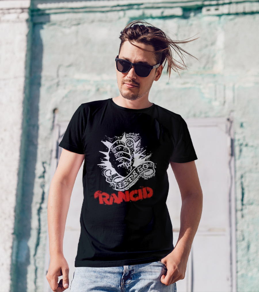 Rancid Let's Go Fist Exploding T-Shirt