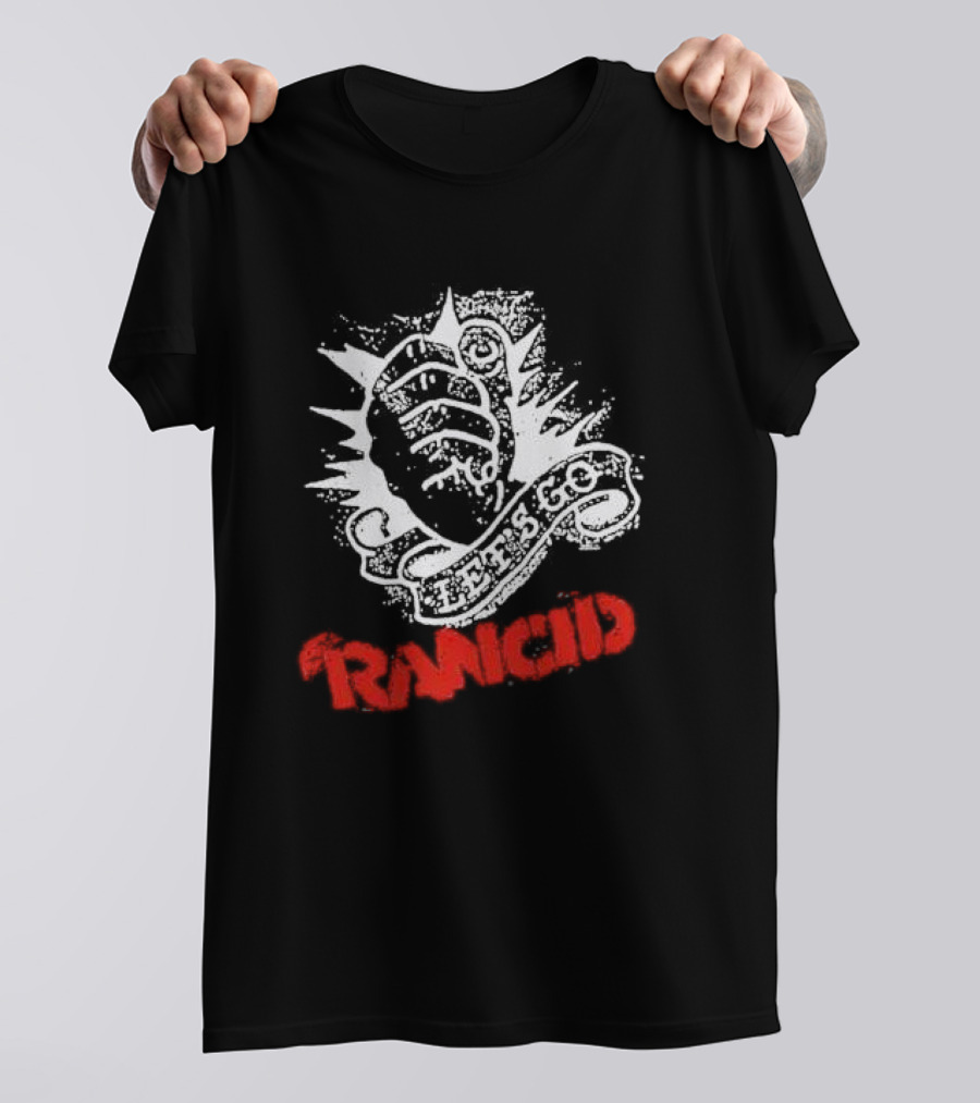 Rancid Let's Go Fist Exploding T-Shirt