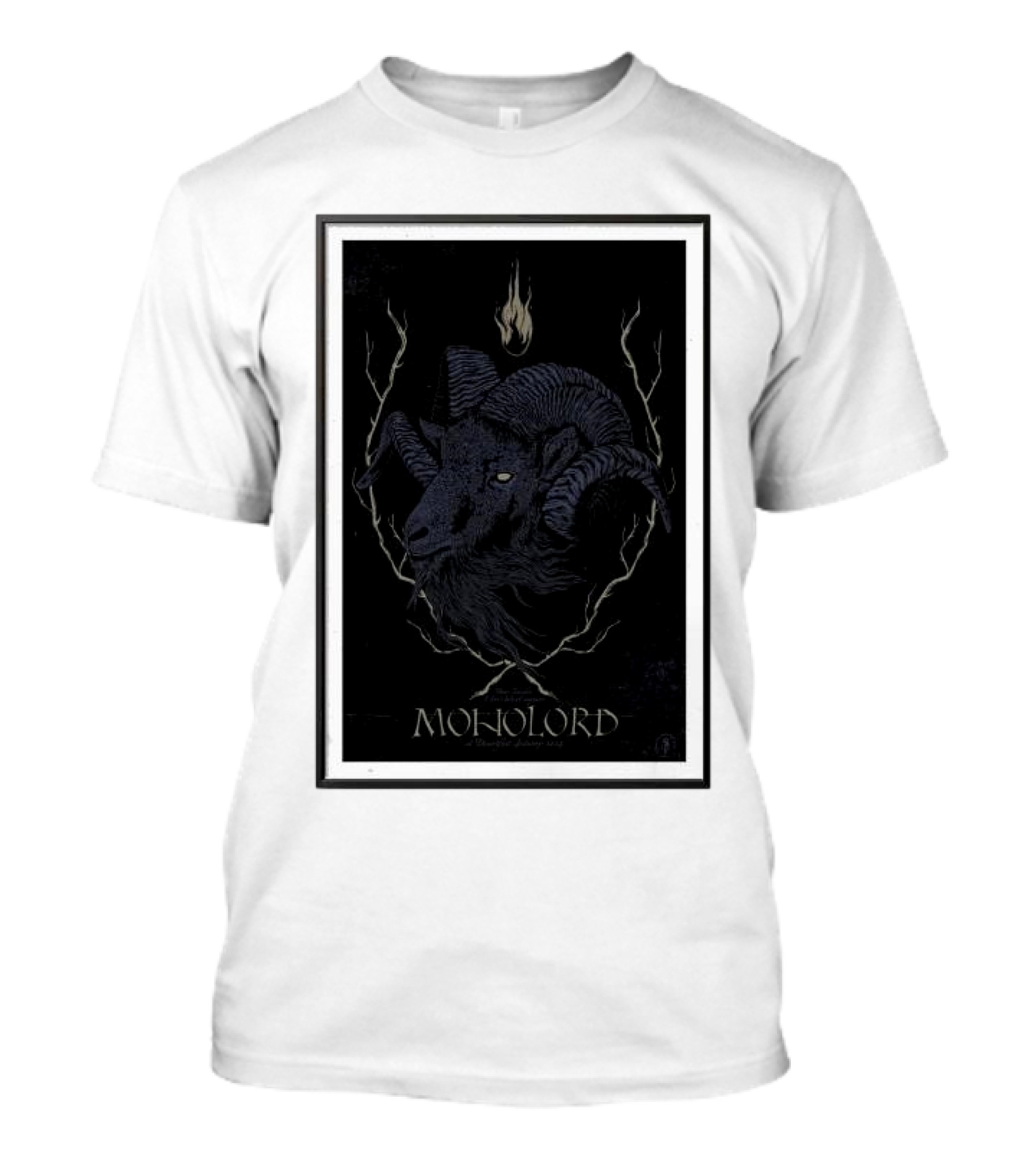 Monolord Desertfest Antwerp Belgium October 19 2024 Ram T-Shirt