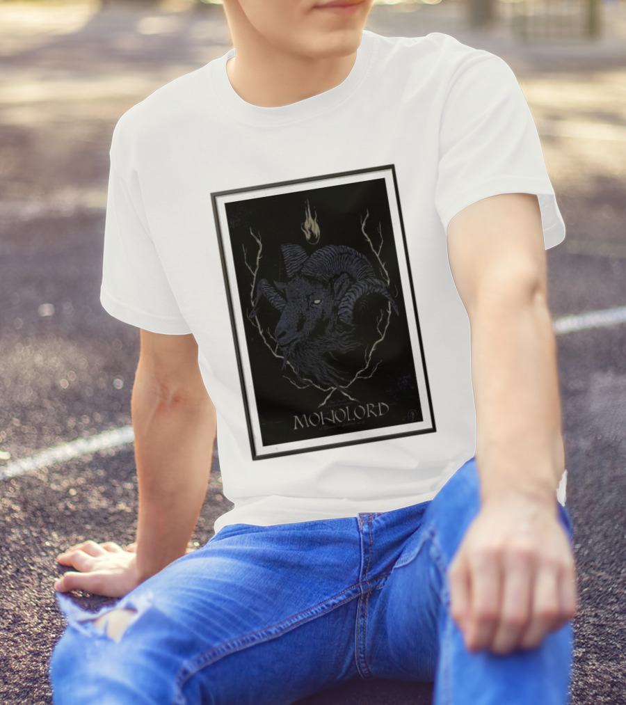 Monolord Desertfest Antwerp Belgium October 19 2024 Ram T-Shirt