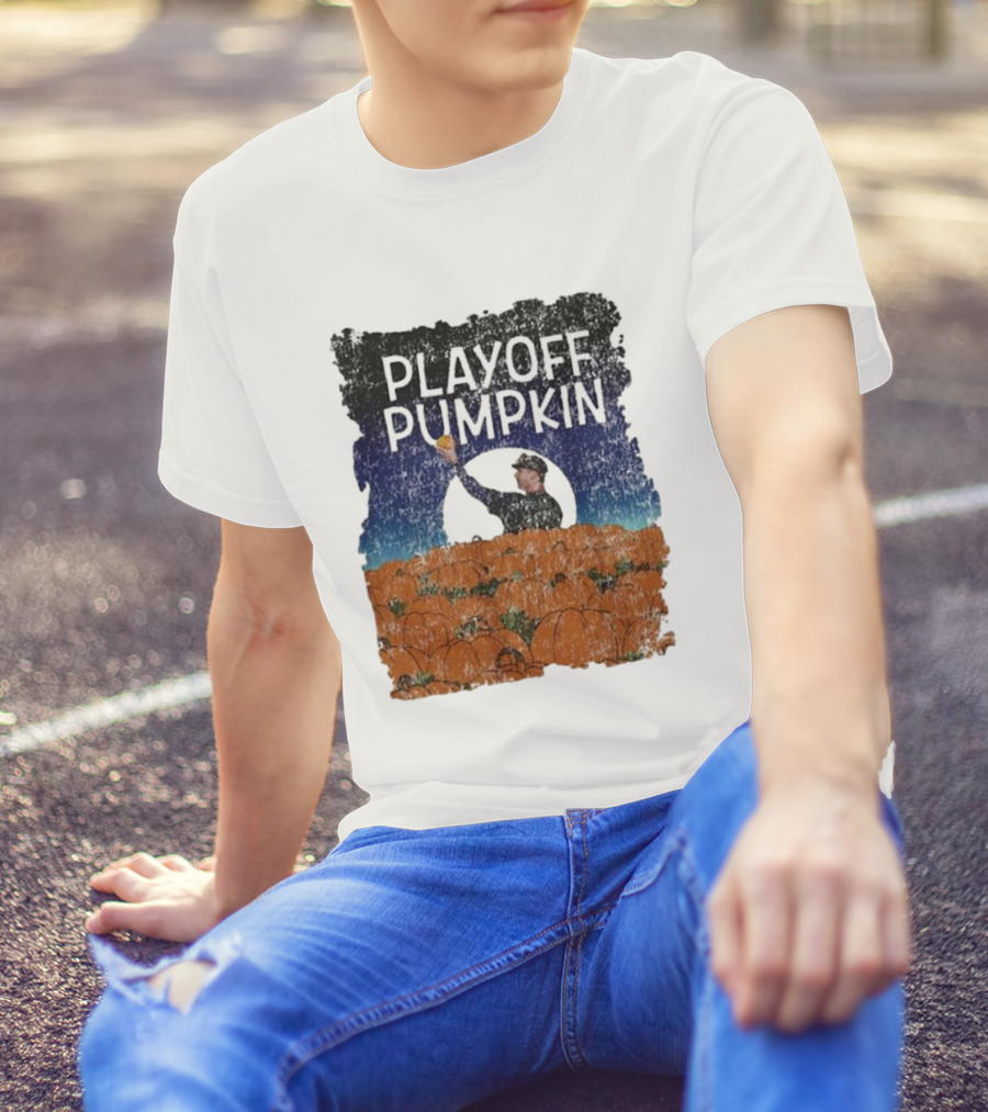 Pete Alonso Playoff Pumpkin 2024 Baseball Harvest Moon T-Shirt