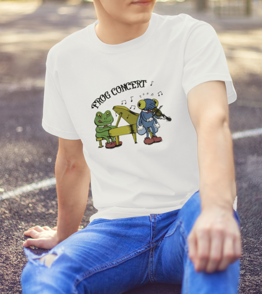 Frog Concert Cartoon Phantom Lure Fun Times T-Shirt