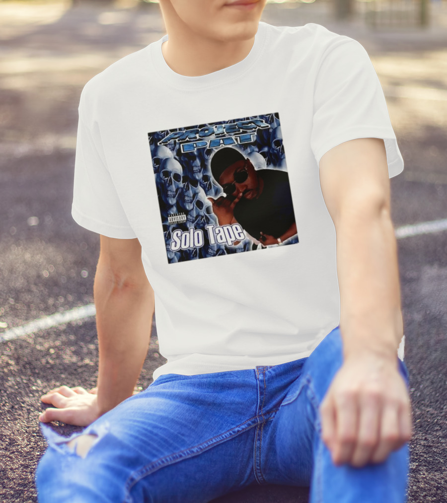 Project Pat Solo Tape Album Cover Skulls T-Shirt
