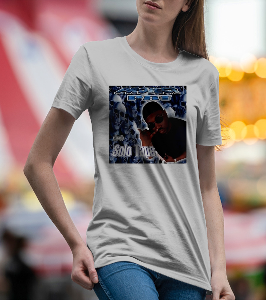 Project Pat Solo Tape Album Cover Skulls T-Shirt