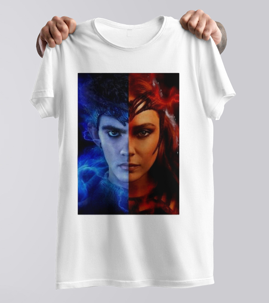 ReI Loves Joe Locke Billy Maximoff Wanda Maximoff Agatha All Along Twins Of Magic Showdown T-Shirt