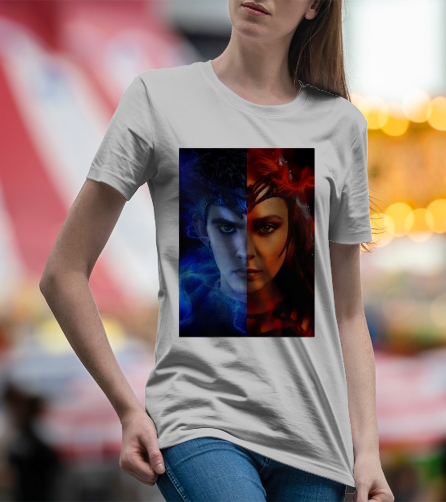 ReI Loves Joe Locke Billy Maximoff Wanda Maximoff Agatha All Along Twins Of Magic Showdown T-Shirt